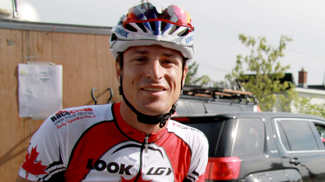 Dominique Rollin à la veille du Tour de Beauce.