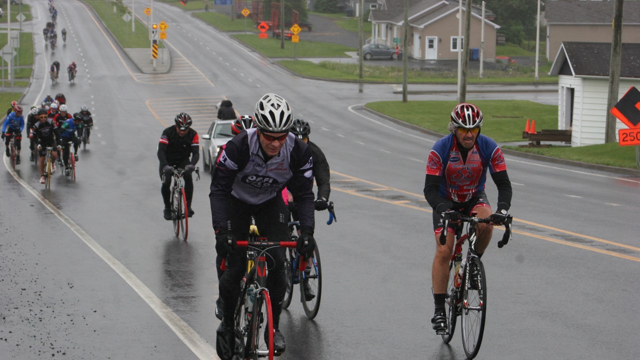 La Cyclosportive reste à flot sous la pluie