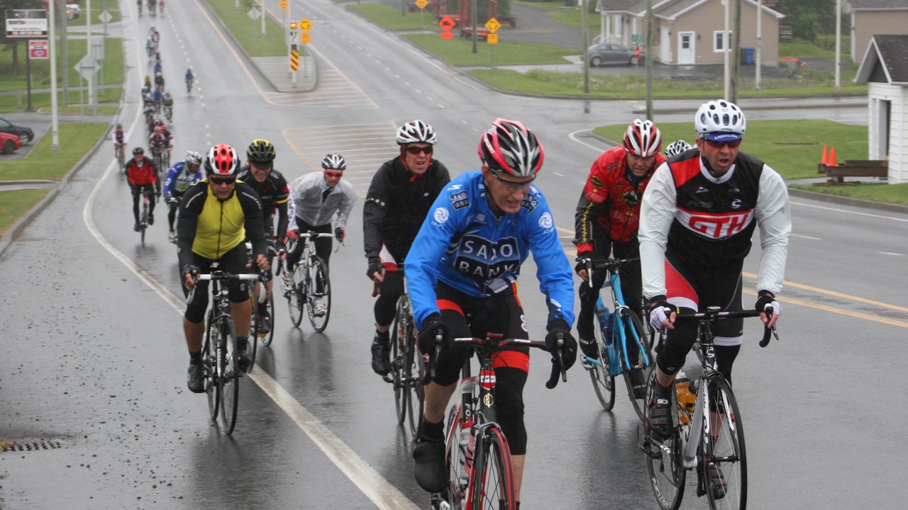 La Cyclosportive reste à flot sous la pluie