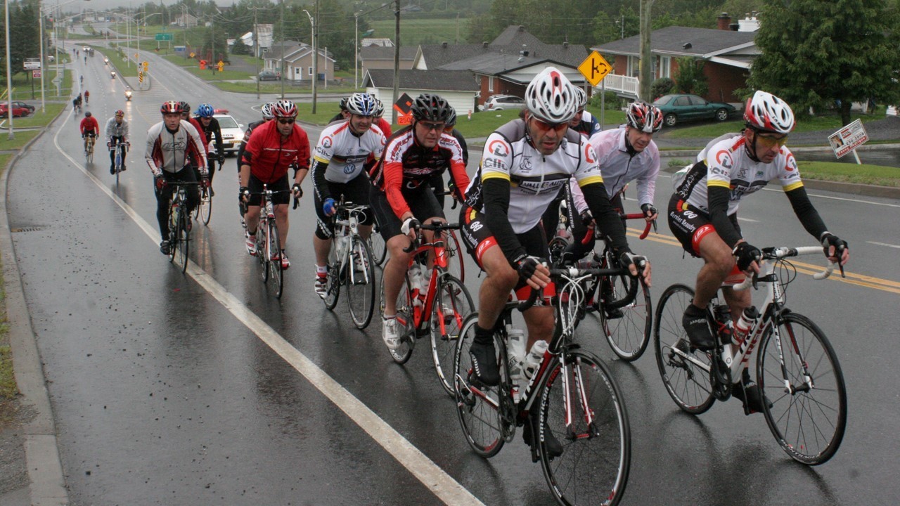 La Cyclosportive reste à flot sous la pluie
