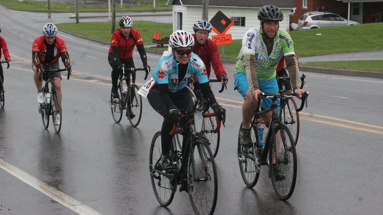 La Cyclosportive reste à flot sous la pluie