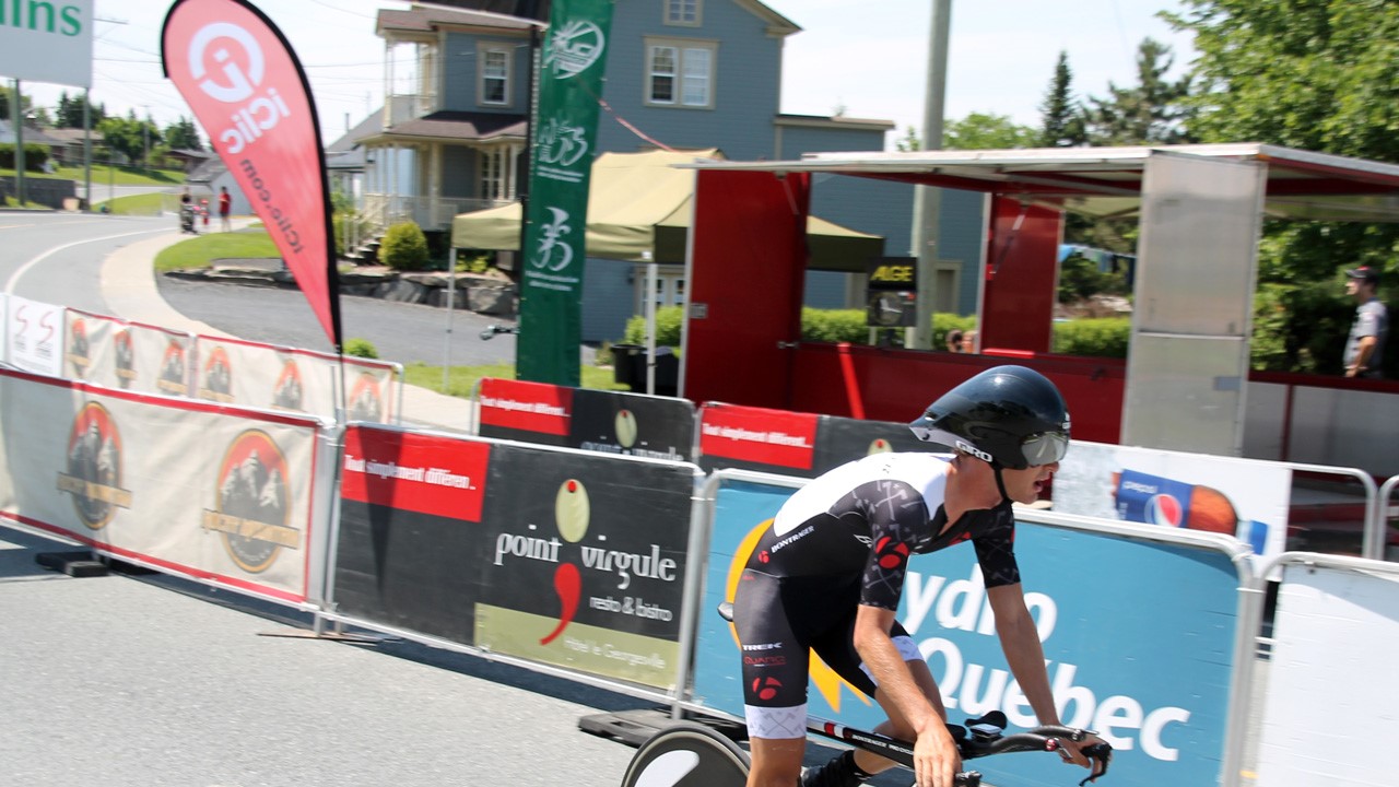 Joseph Rosskopf de l’équipe Hincapie Sportswear Development Team.