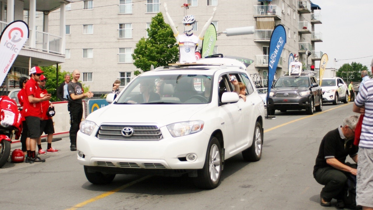 Le véhicule EnBeauce.com était de la Caravane publicitaire