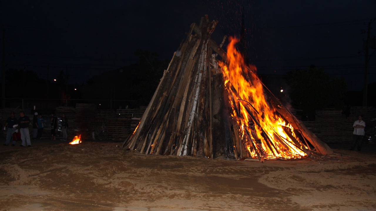 Allumeur du feu de la Saint-Jean