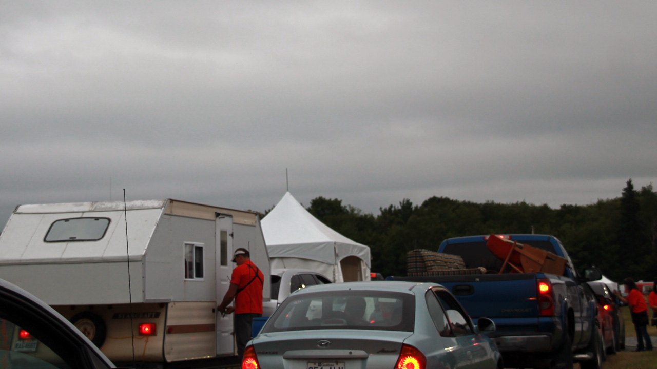 Les festivaliers sont arrivés en grand nombre mercredi.