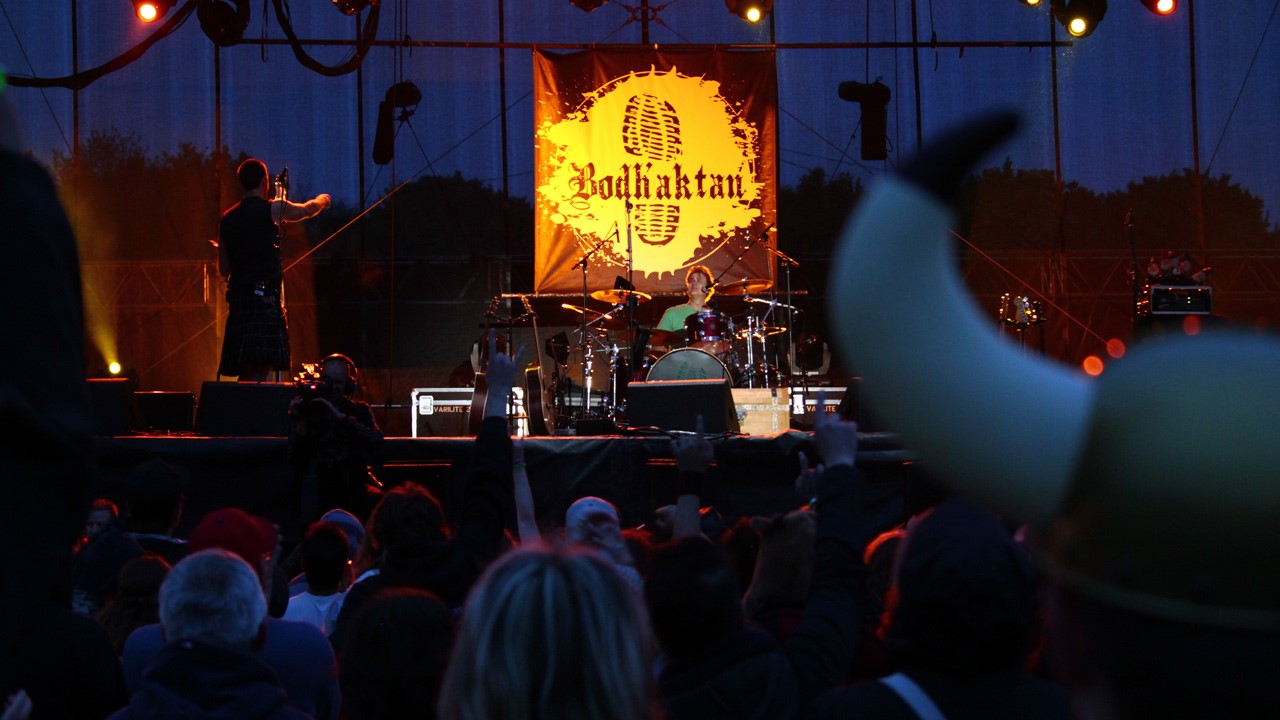 Le groupe Bodh'aktan.