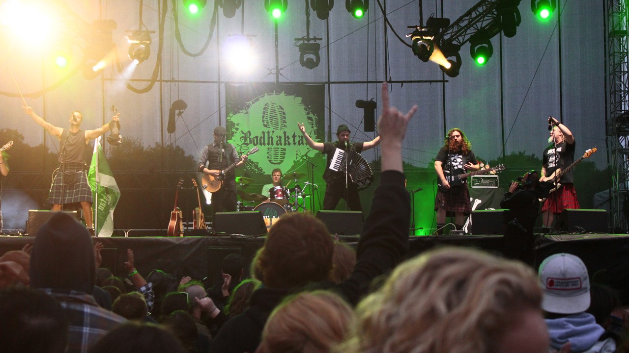 Le groupe Bodh'aktan.