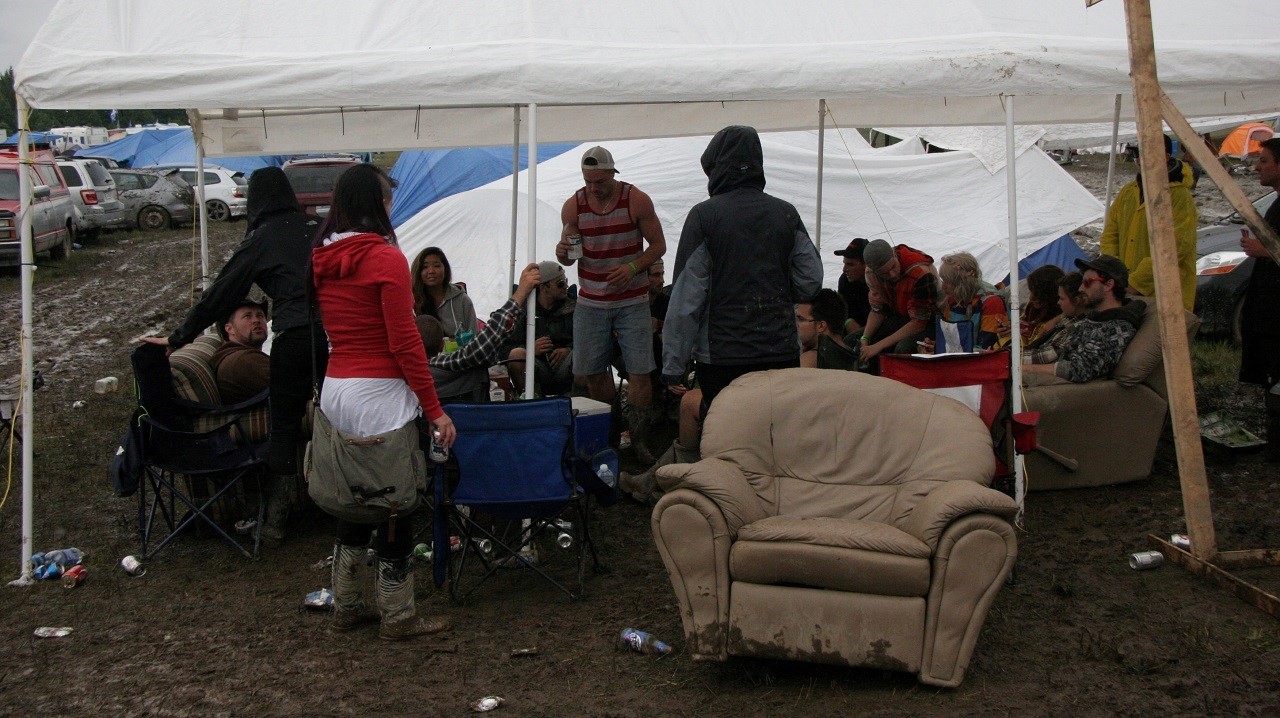 L'ambiance est à la fête au Woodstock en Beauce