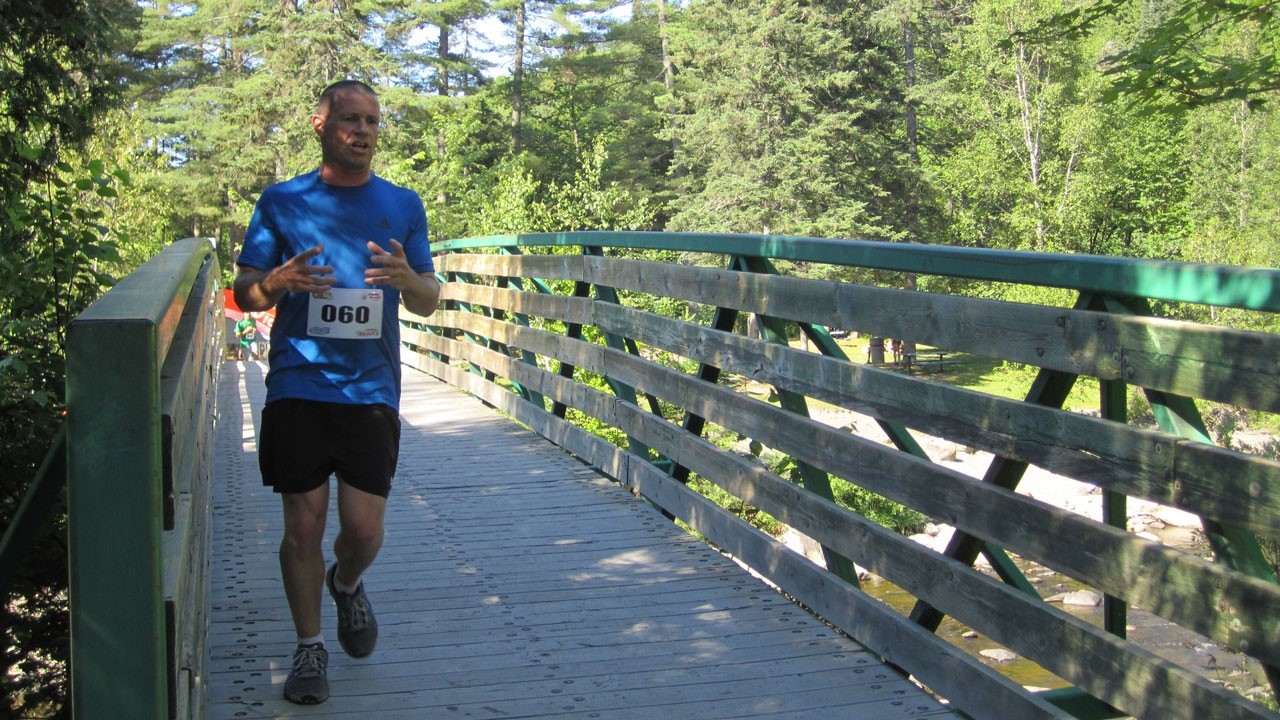 Première course de sentier du circuit Courir la Beauce