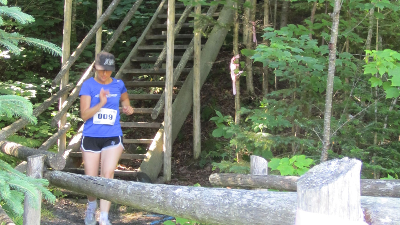 Première course de sentier du circuit Courir la Beauce