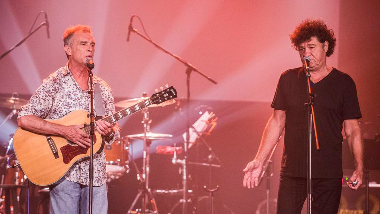 Zachary Richard et Robert Charlebois sur la même scène.