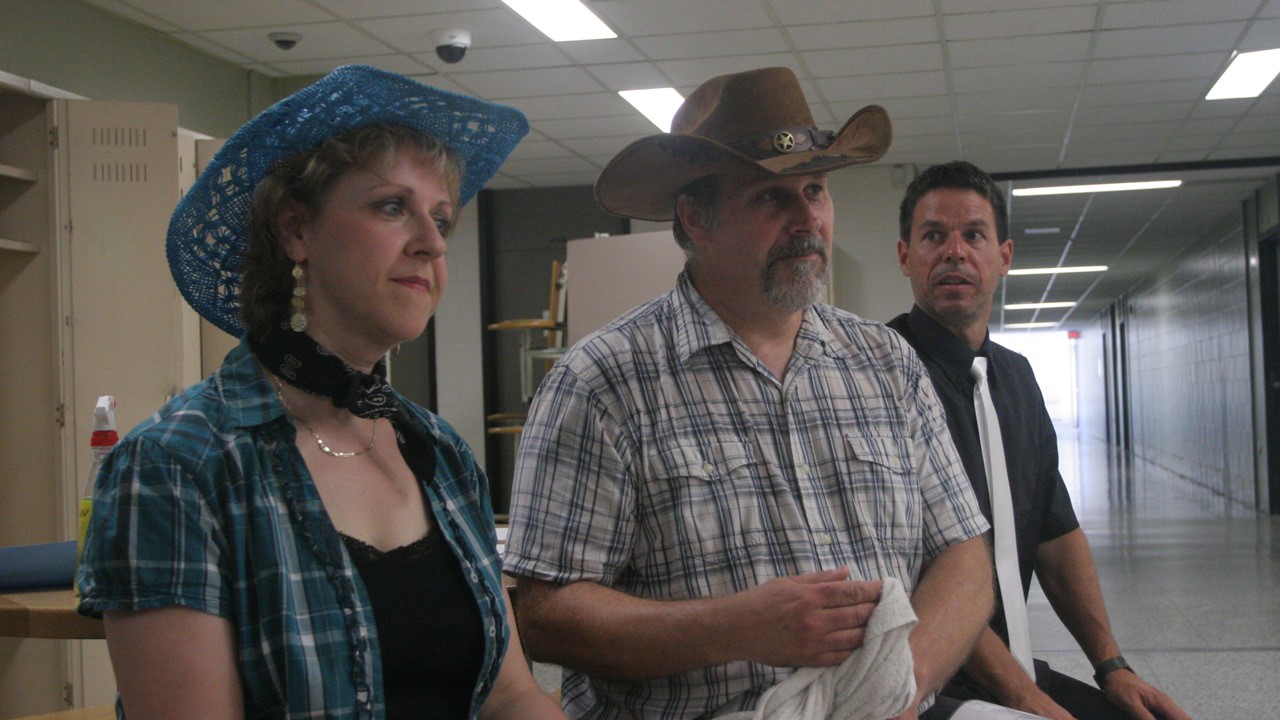 Les trois organisateurs du Nashville Show cette année: Maryse Larochelle, Gilles Larivière et Guy Vincent.
