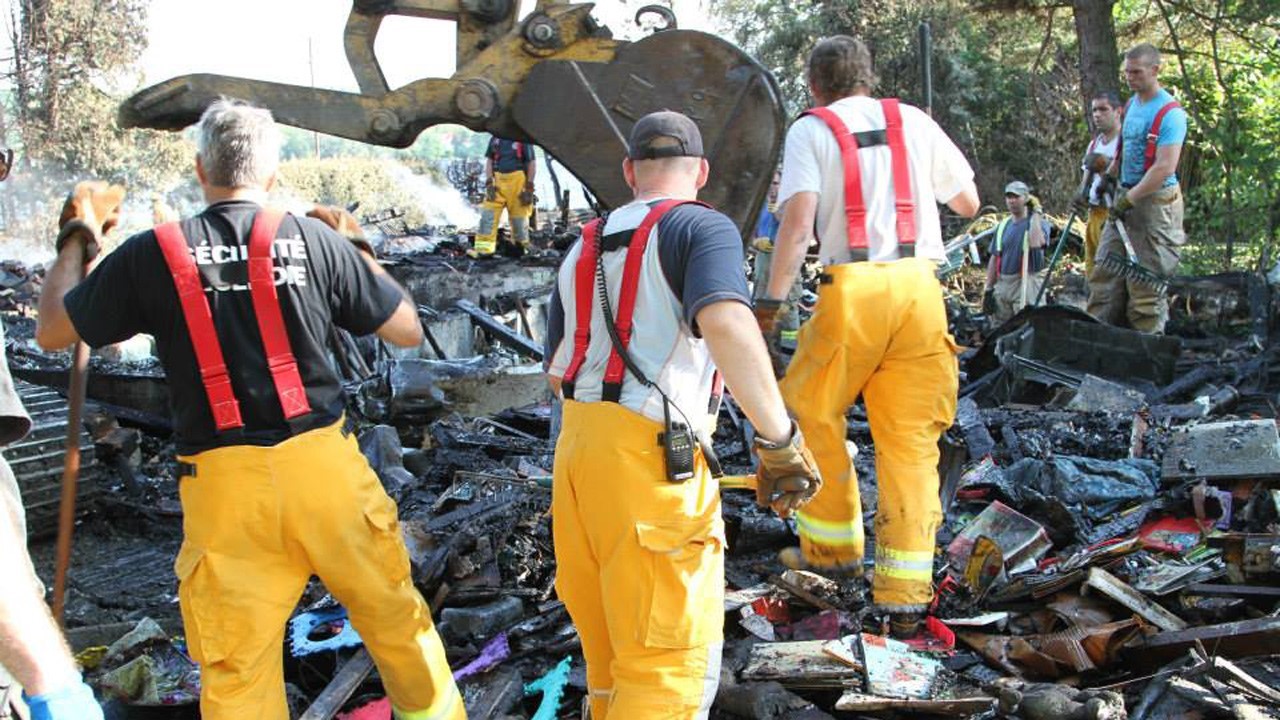 Il reste encore beaucoup de nettoyage à effectuer à Lac-Mégantic