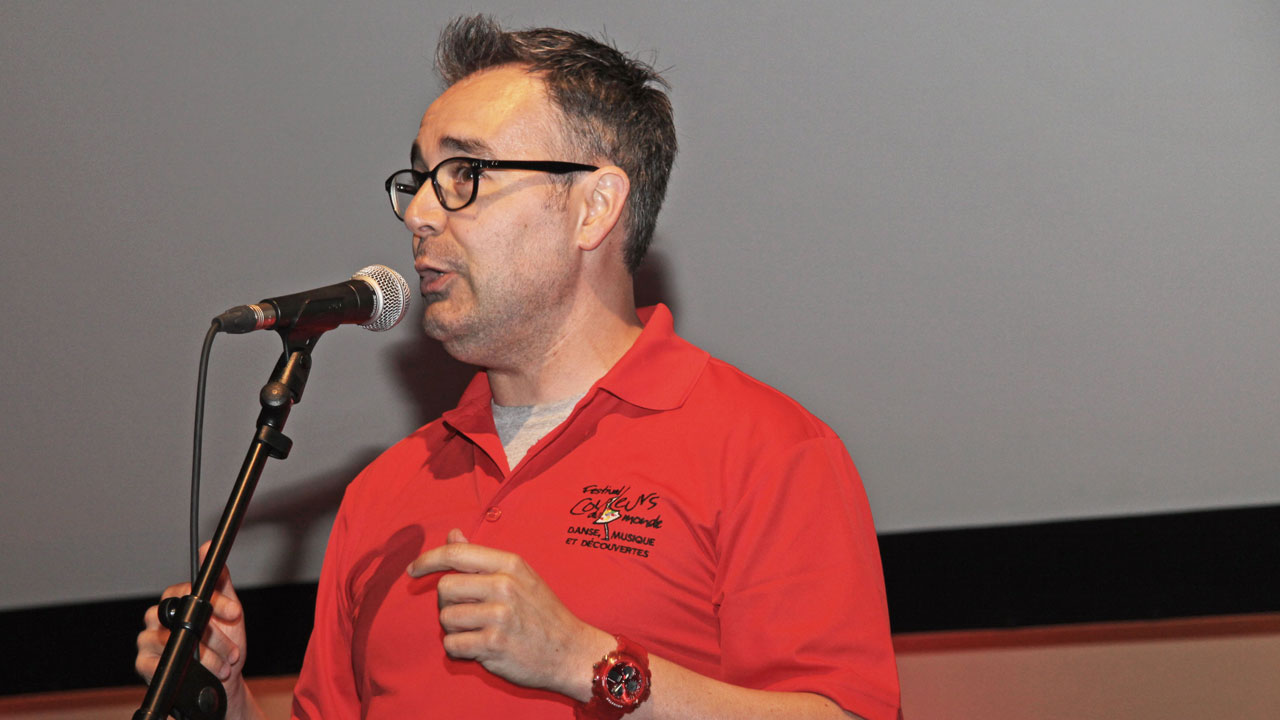 Le directeur artistique, Marco Côté.