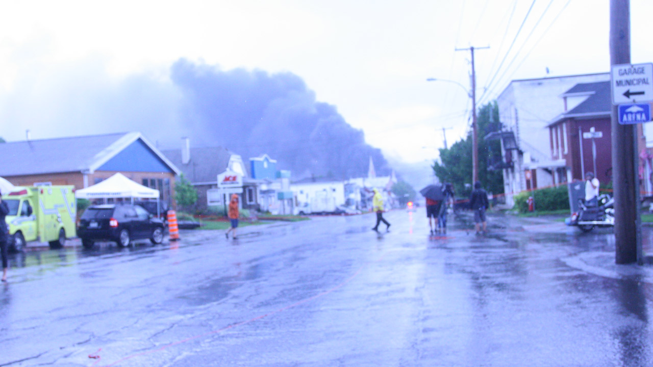 Tragédie à Mégantic: les citoyens impuissants