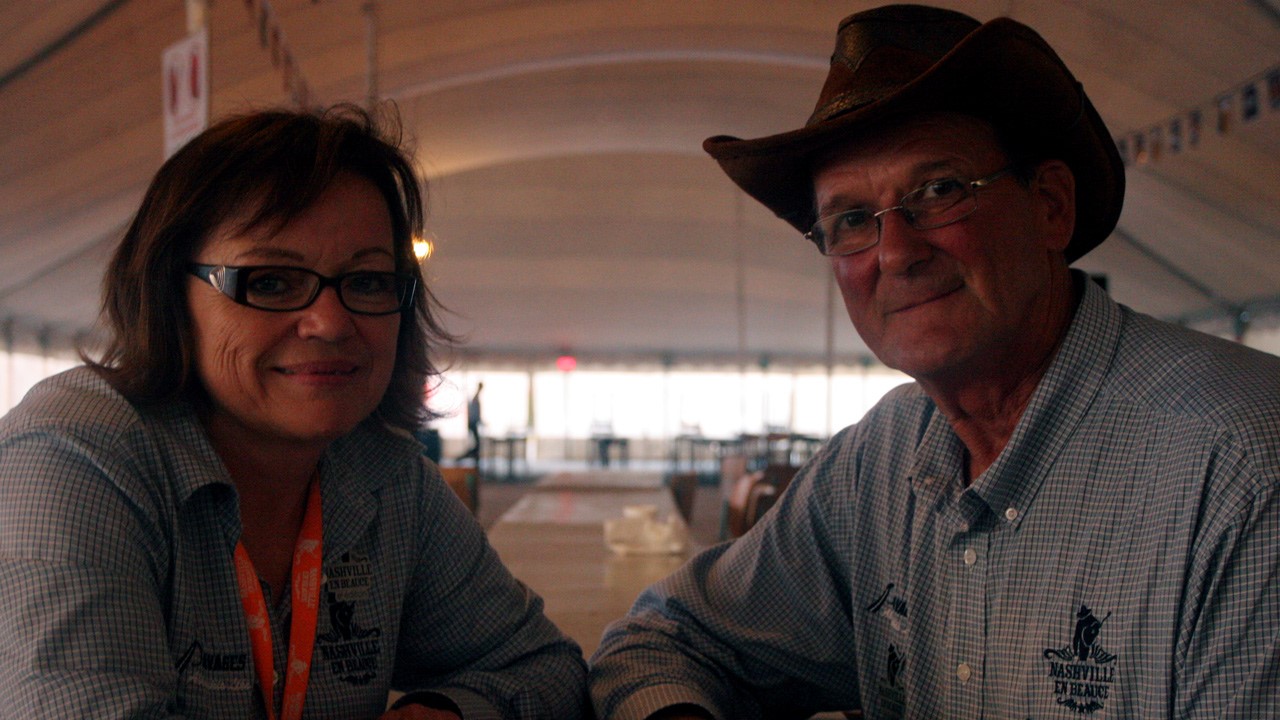 Suzanne Lantagne et Richard Poulin ont su relever le défi d'organiser Nashville en Beauce.