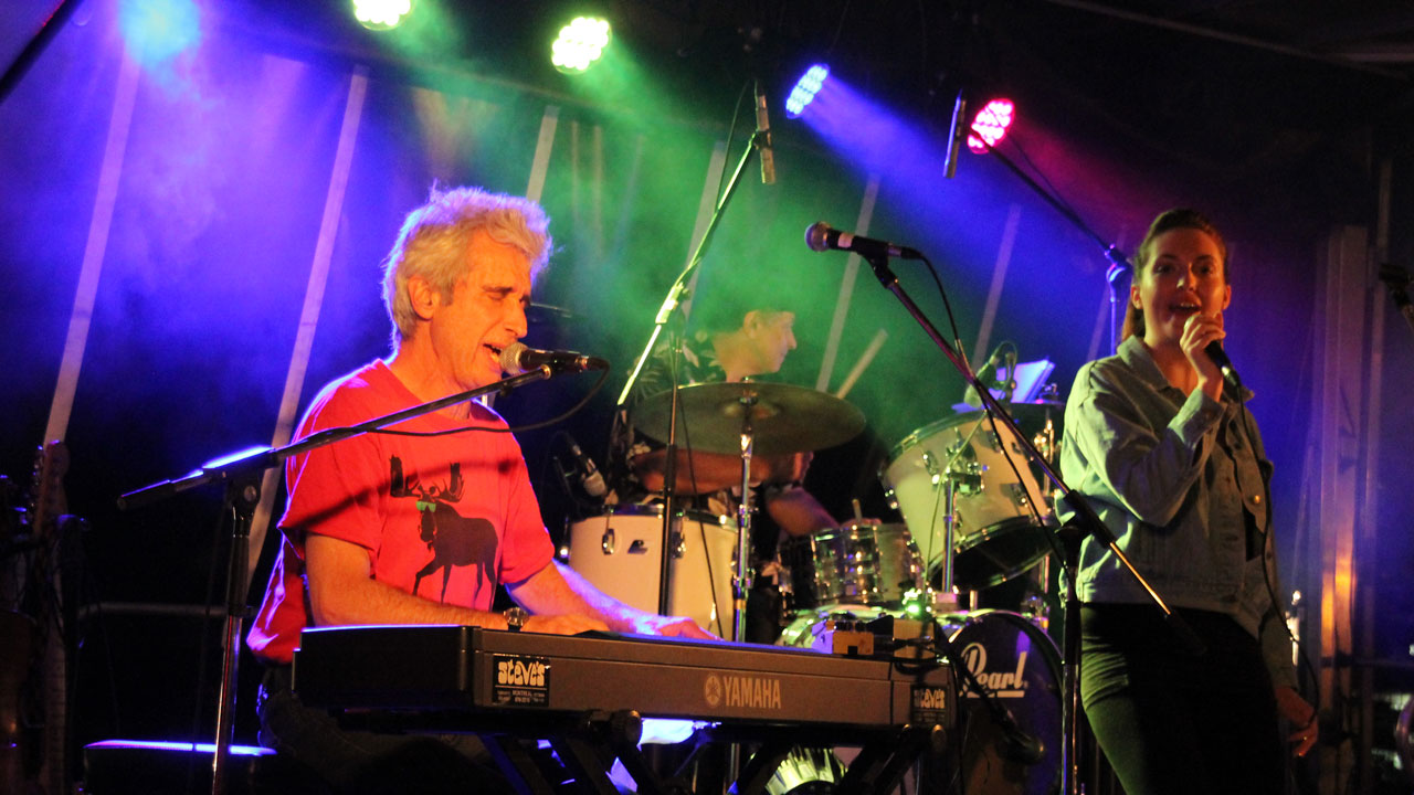 Alan Gerber était accompagné de sa fille Hannah.