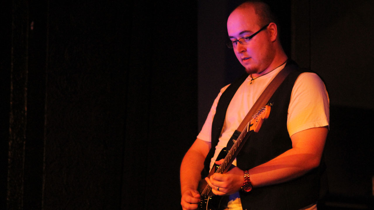 Chacun des musiciens des Bluestorm ont pu s'exprimer sur la scène.