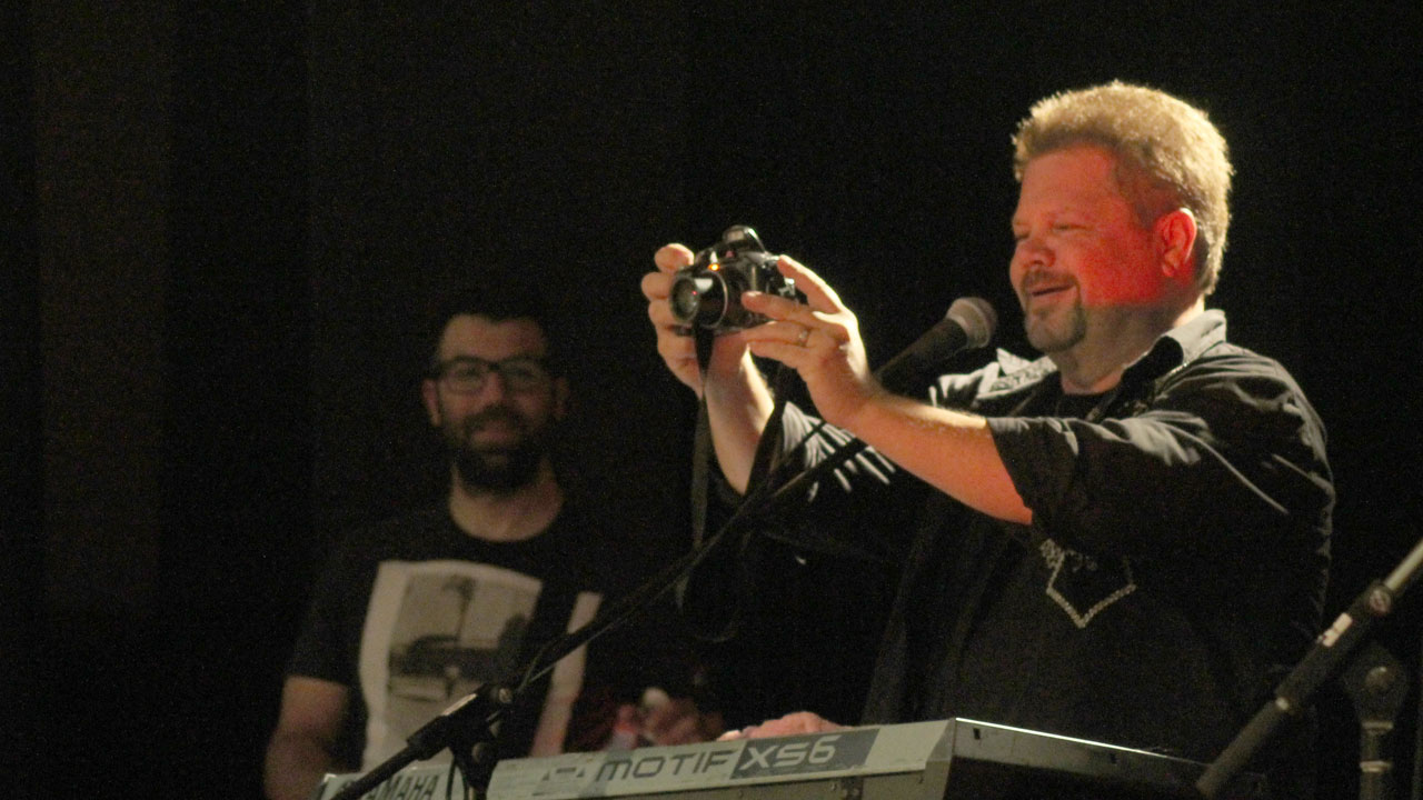 Dany Flanders a immortalisé son passage en Beauce.