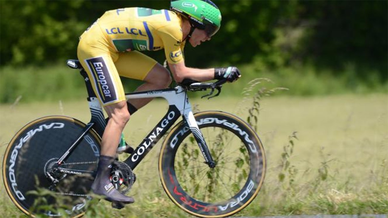 Ce dimanche, le cycliste David Veilleux fera une brève apparition aux Championnats québécois sur route espoirs.