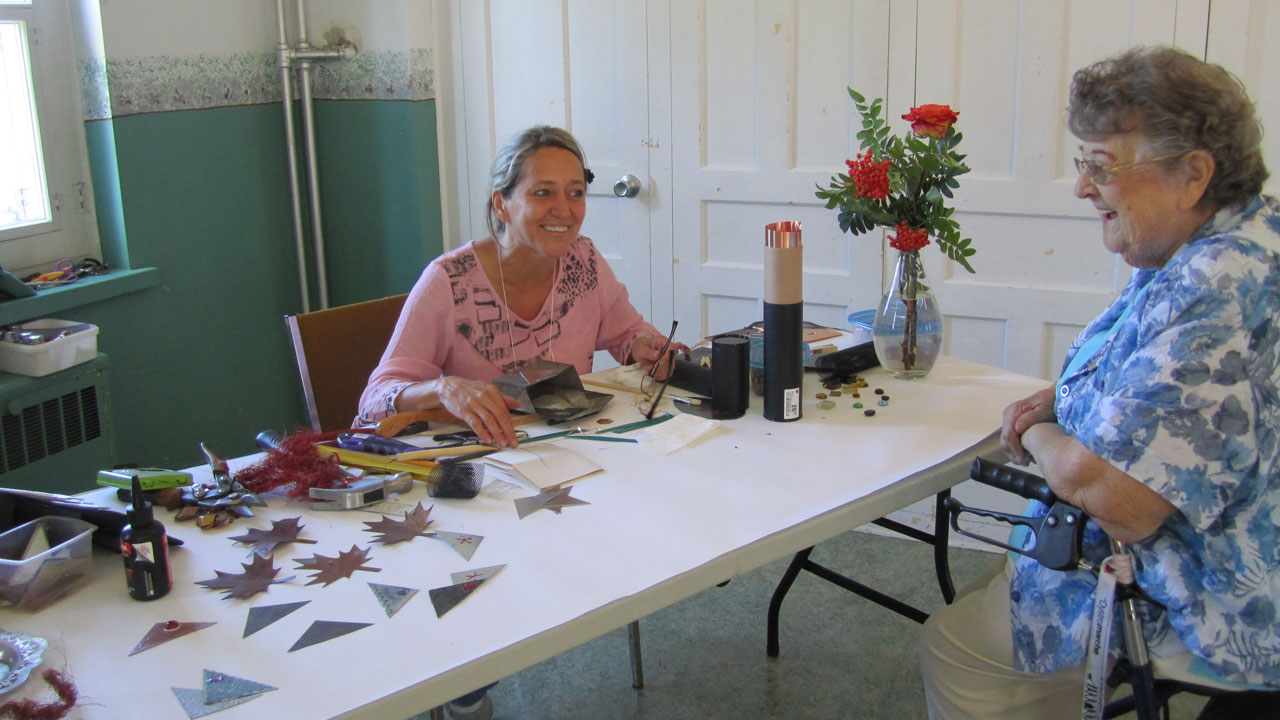 Michelle Giguère, atelier de sculpture et assemblage de métaux