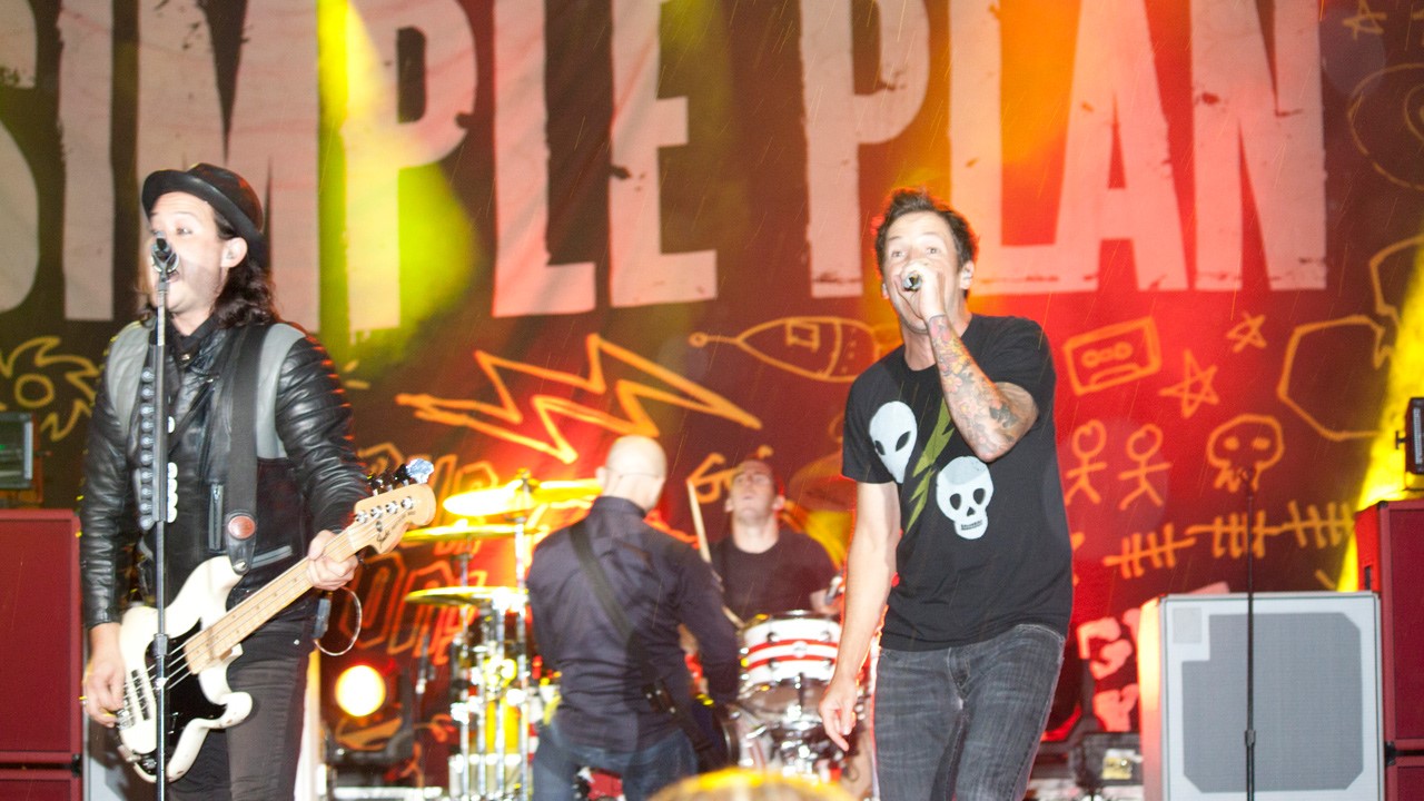 Le groupe Simple Plan