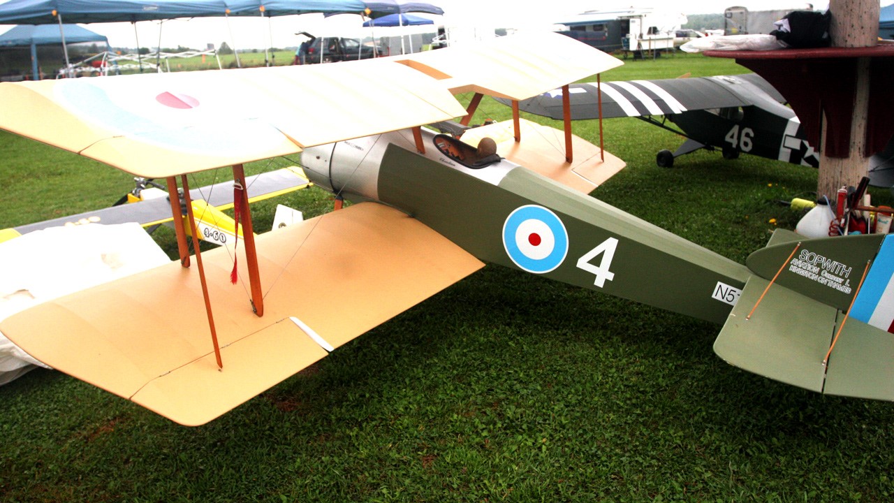 Plusieurs types d'avions étaient sur place
