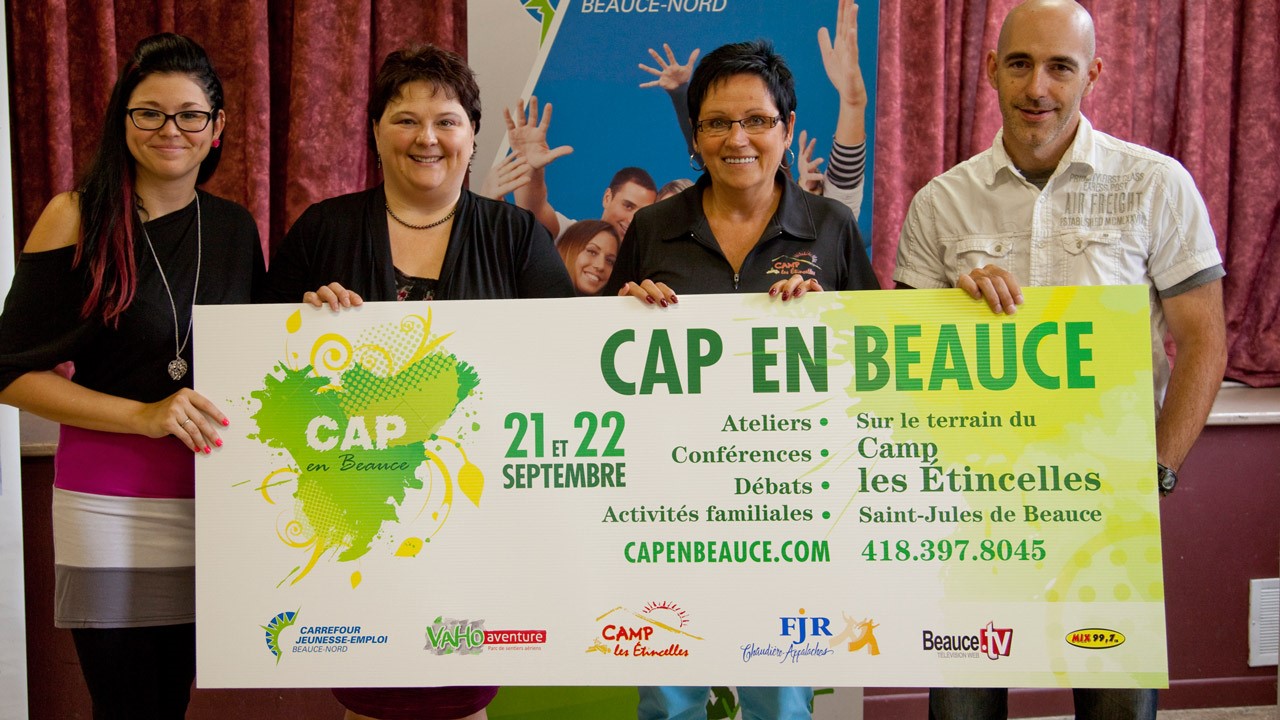 La Table jeunesse de Robert-Cliche, en partenariat avec le Carrefour Jeunesse-Emploi de Beauce-Nord et le Forum jeunesse régional Chaudière-Appalaches, tiendra un camp d'apprentissage populaire « CAP en Beauce ».