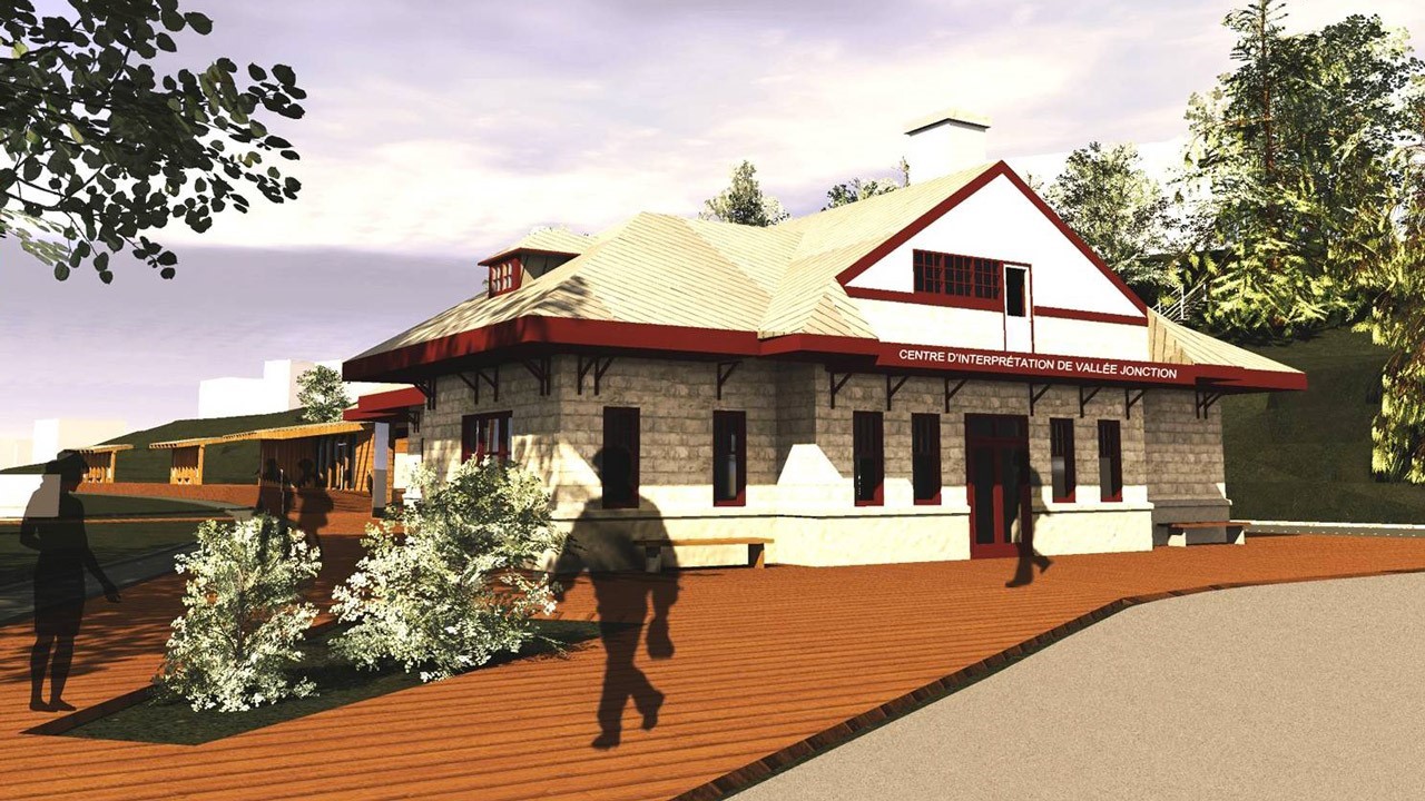 Une campagne de financement novatrice pour la gare de Vallée-Jonction