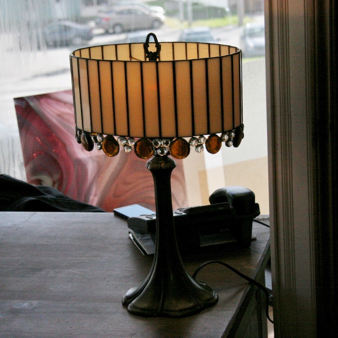 Le vitrail peut être utilisé pour confectionner des lampes