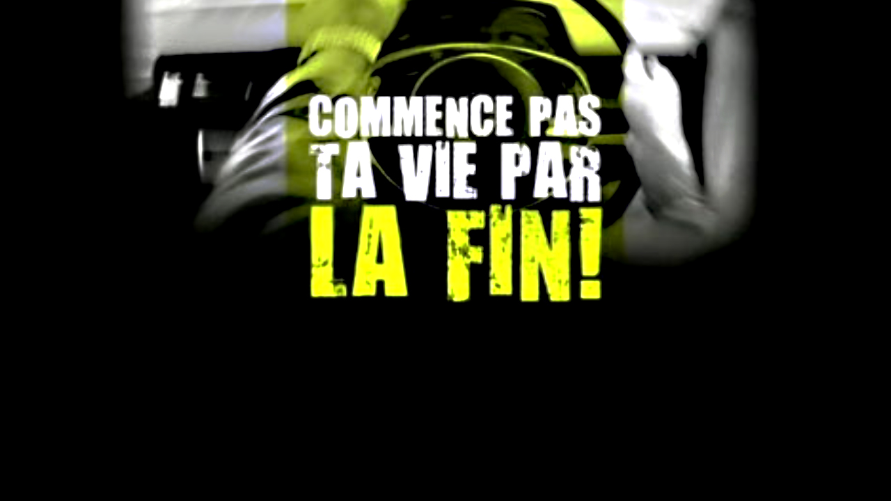 En collaboration avec le Réseau intercollégial des activités socioculturelles du Québec, la Société de l'assurance automobile du Québec (SAAQ) lance le concours « Commence pas ta vie par la fin » qui invite les jeunes de niveau collégial à créer leur message de sécurité routière.