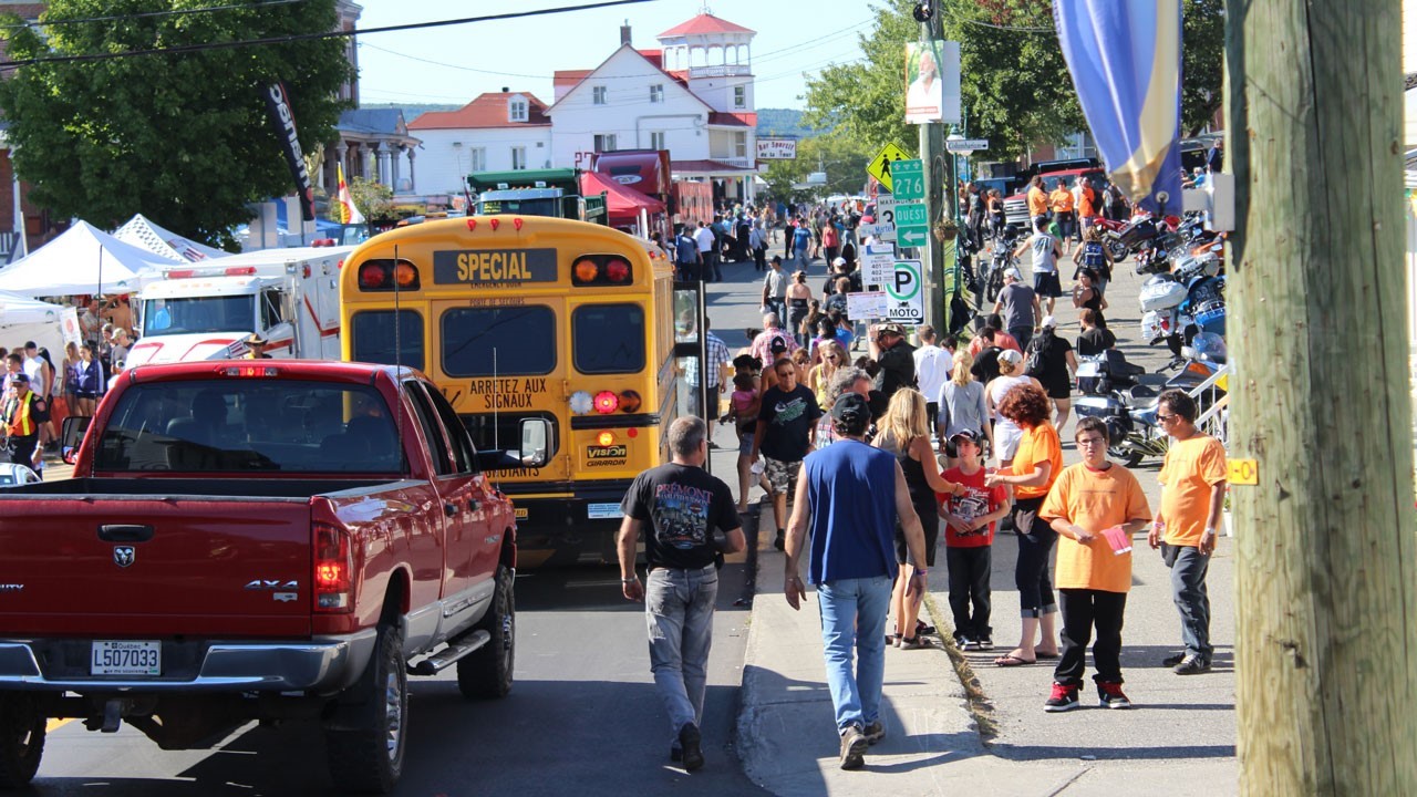 Transport collectif de Beauce a connu un grand succès cette année lors de la fête du Travail, à Saint-Joseph.