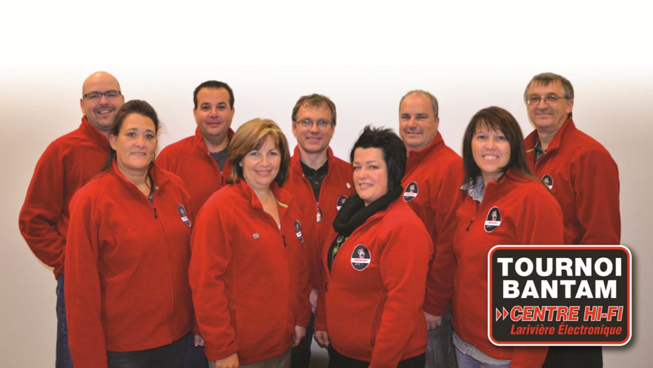 Le comité organisateur: Sandy Deblois, Andrée Roy, Nathalie Couture, Lucille Turcotte, Yan Carrier, Marc Bernard, André Larivière, Martin Carrier et Yves Walsh.