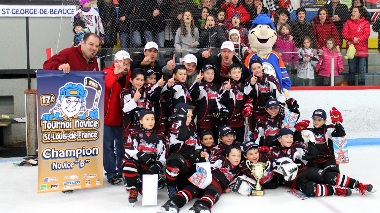 Le Garaga Novice B2 a connu un excellent tournoi.