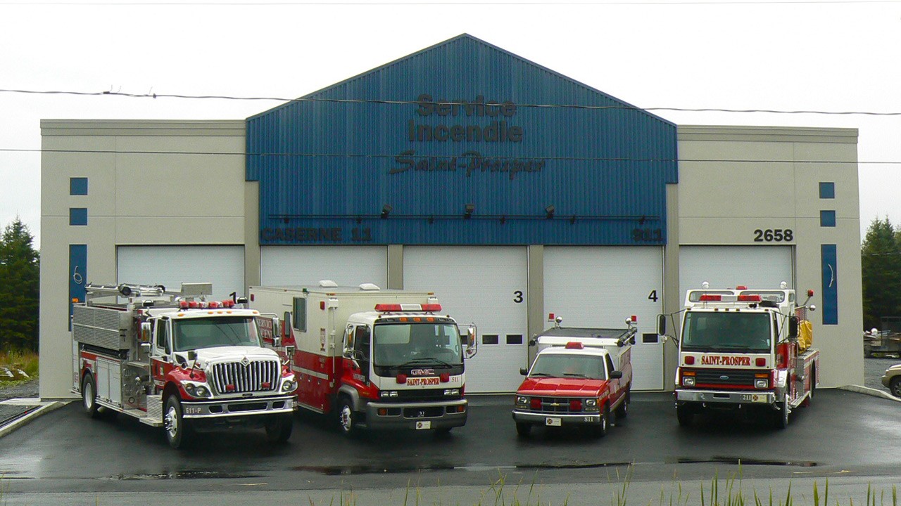 Journée porte ouverte chez les pompiers et au service de la voirie de Saint-Prosper