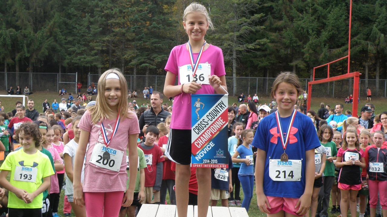 podium novice féminin