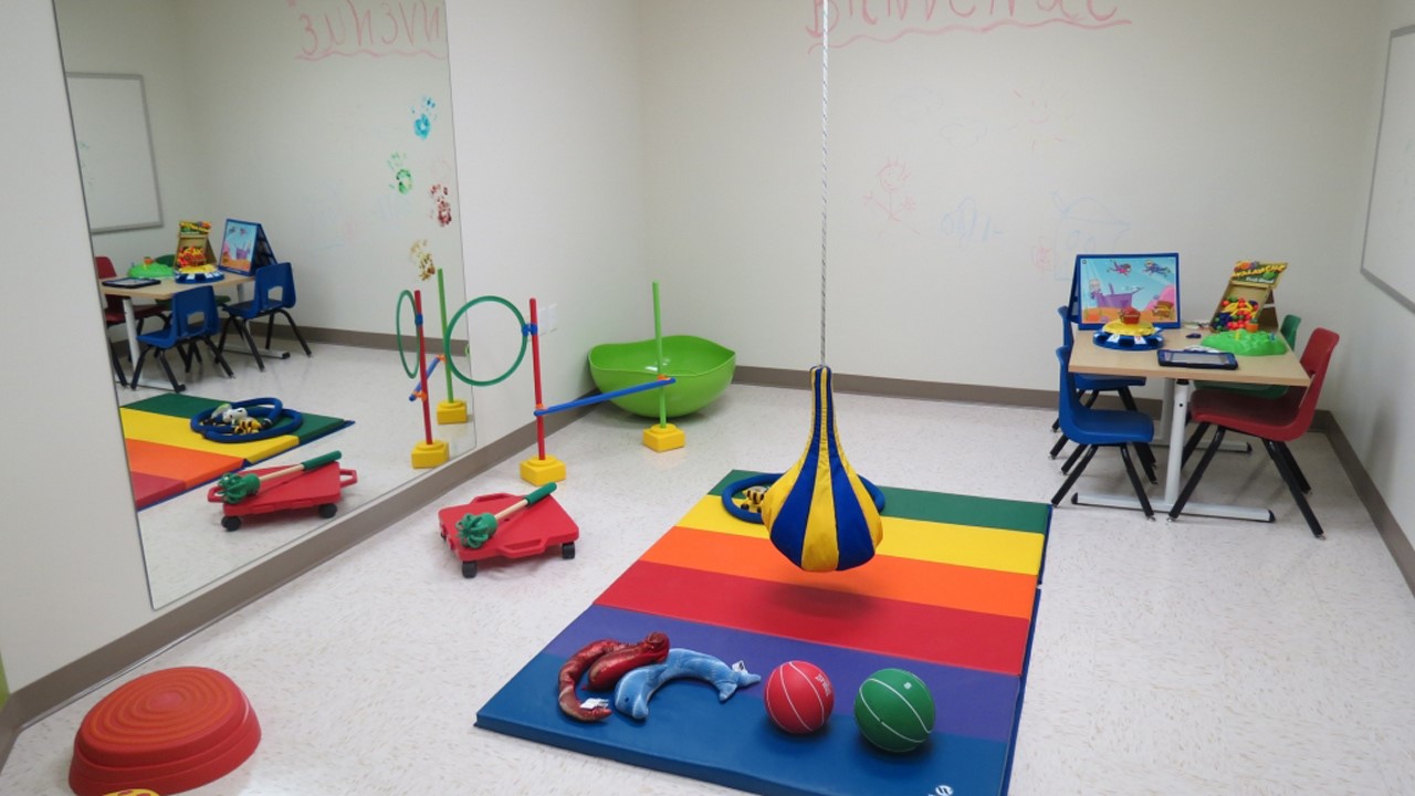 Le CLSC de Saint-Georges est maintenant équipé de trois nouvelles salles d’évaluation et de stimulation pour les enfants avec des difficultés ou retards de développement.