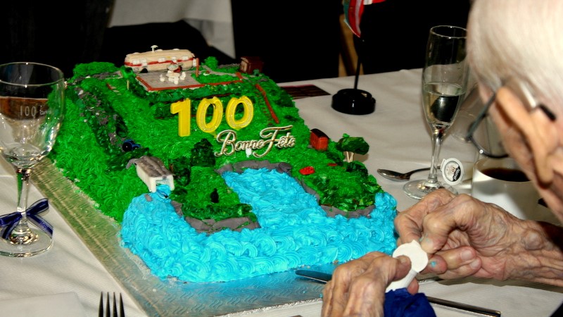 Célébration du 100e aniversaire de Patrick Doyon à Saint-Georges
