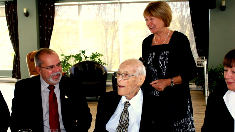 Célébration du 100e aniversaire de Patrick Doyon à Saint-Georges