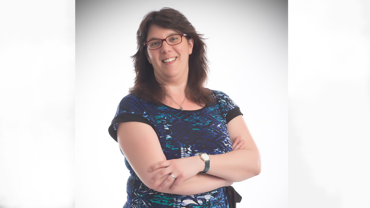 Sur la photo: Geneviève Alexandre intervenante à l'école Nouvelle Option Beauce-Nord.