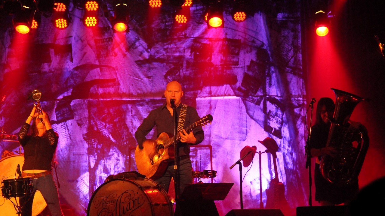 Marco Calliari était en spectacle à Saint-Georges ce samedi 9 novembre.