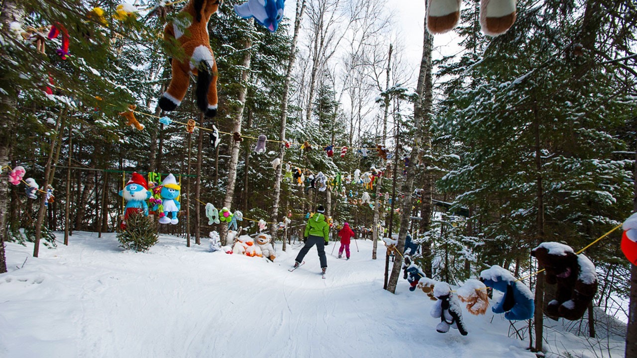 Le Centre de ski Saint-Georges prêt pour la saison 2014-2015. Photo Alain Denis.