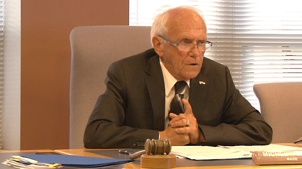 Le maire de Saint-Joseph, Michel Cliche.