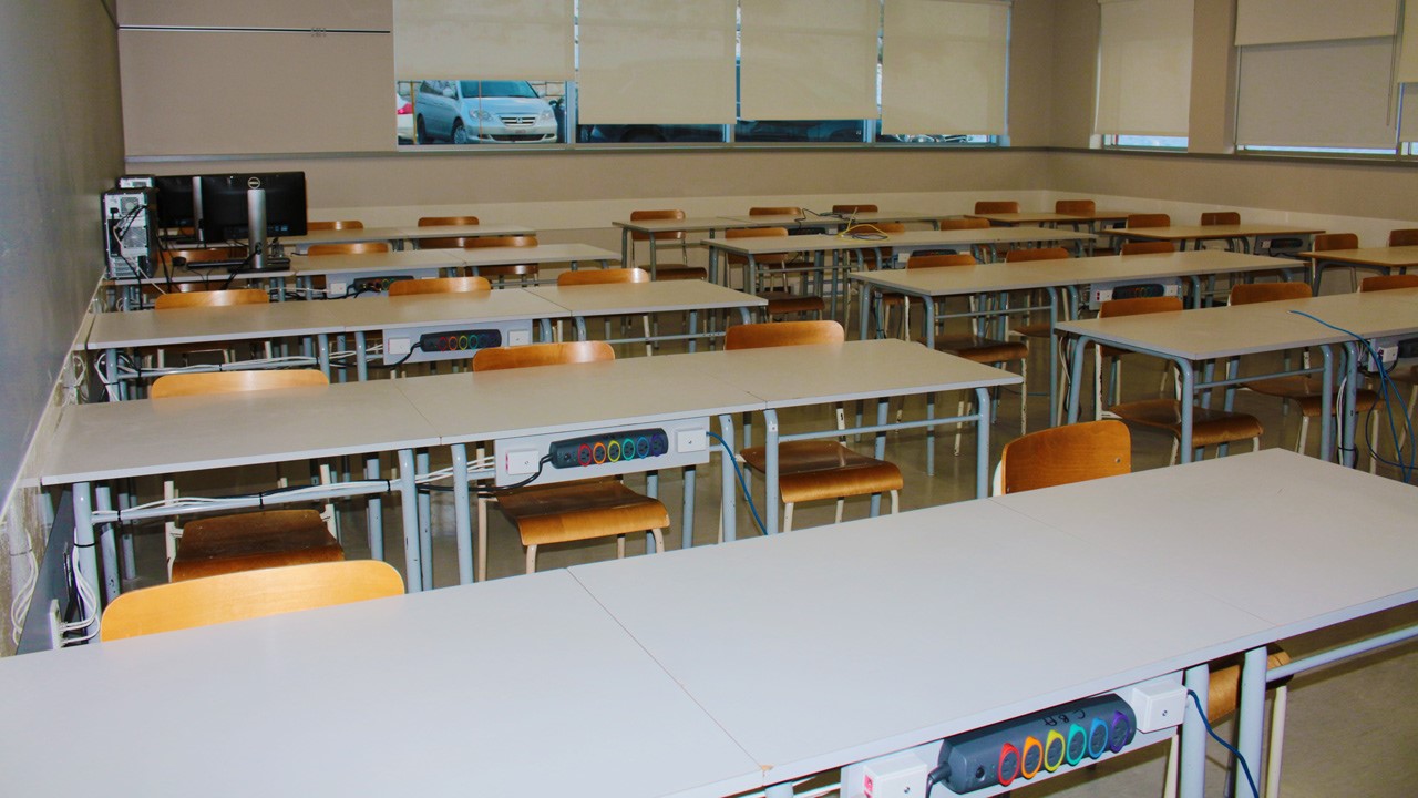 Une salle de classe