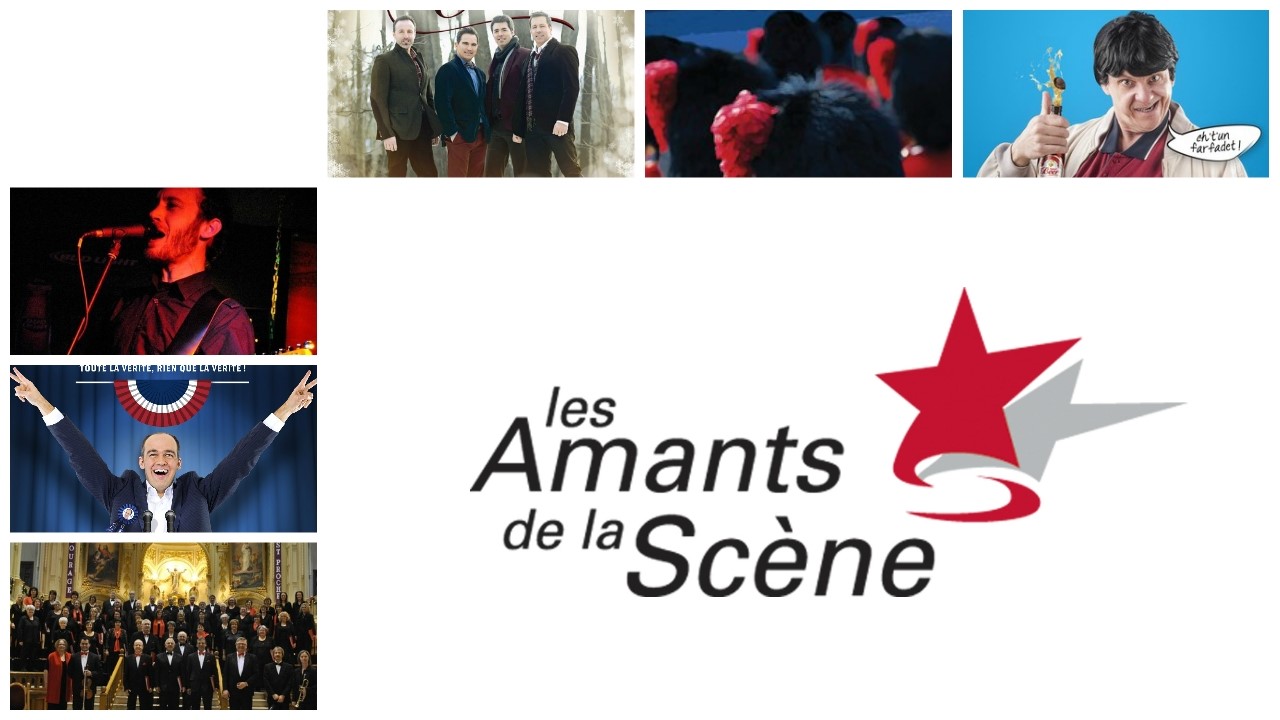 À tous les mois sur EnBeauce.com, le diffuseur les Amants de la scène présente sa liste de spectacles à ne pas manquer dans la région.