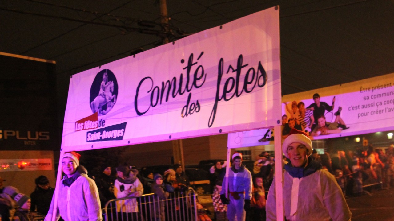 La Ville de Saint-Georges tient son défilé de Noël