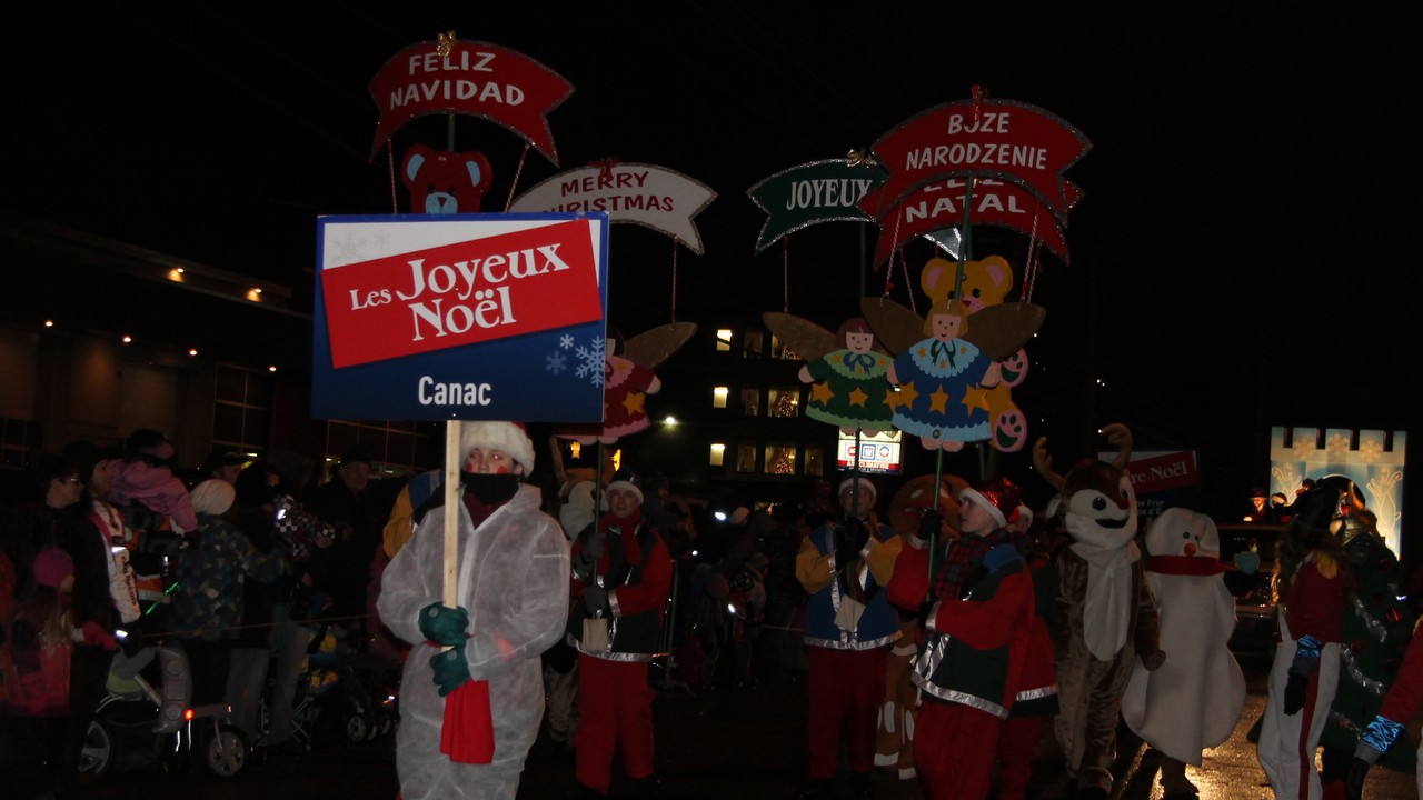 La Ville de Saint-Georges tient son défilé de Noël