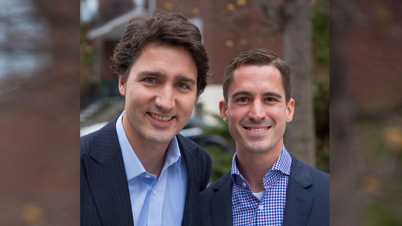 Le candidat du Parti libéral du Canada, Adam Veilleux, se rend à Ottawa pour une formation