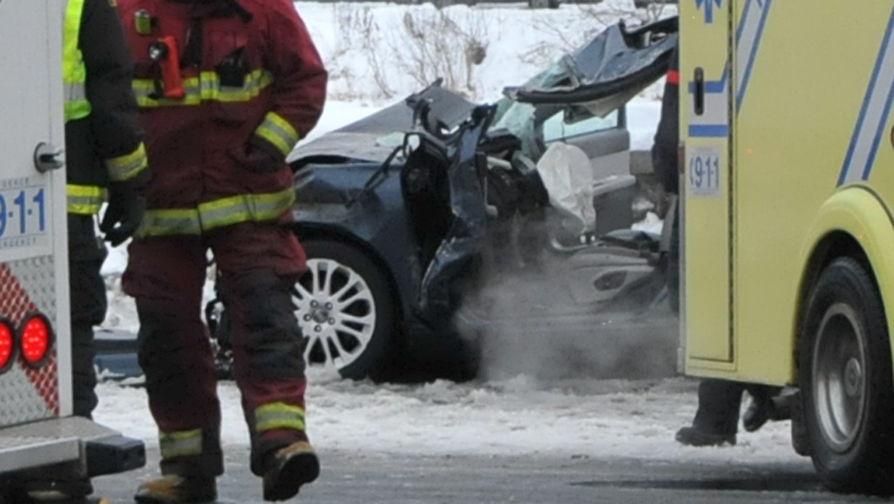 Moins de décès sur les routes du Québec en 2014