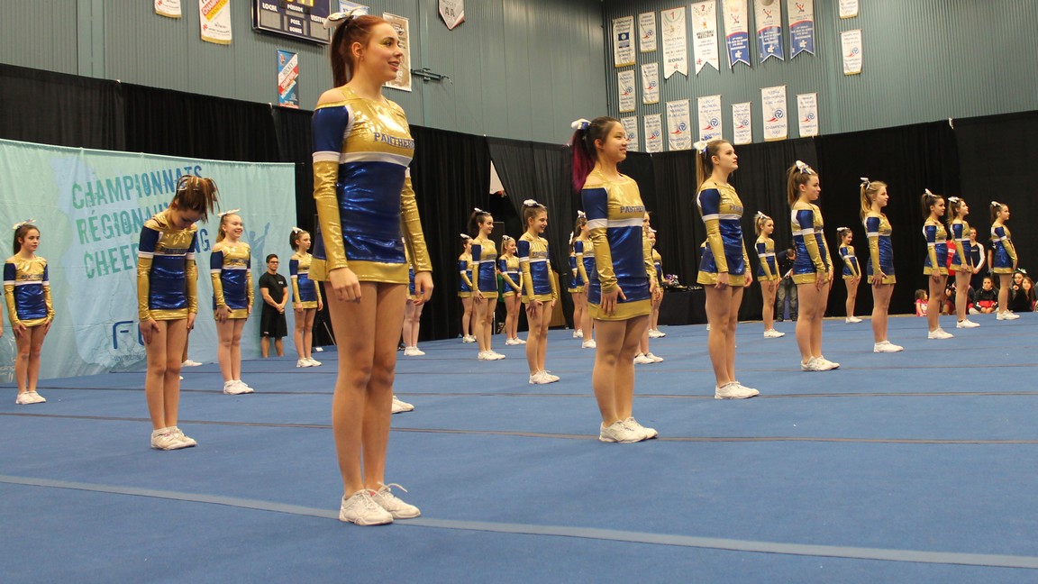 Les Panthères de l’école Veilleux se distinguent à la compétition régionale de cheerleading